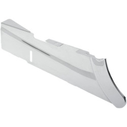 PartzBiz HD DS12020072 - Drag Specialties Chrome Rear Lower Belt Guard Cover Harley 06-16 Dyna FXD | 1202-0072
