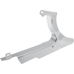 PartzBiz HD DS12020076 - Drag Specialties Chrome Rear Lower Belt Guard Cover Harley 07-16 FXSTC / FLSTN | 1202-0076