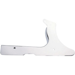 PartzBiz HD DSDS325120 - Drag Specialties Chrome Rear Lower Belt Guard Cover Harley 95-99 FLST | DS-325120