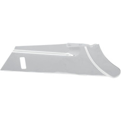 PartzBiz HD DS12020089 - Drag Specialties Chrome Rear Lower Belt Guard Cover Harley 97-08 FLH/T Touring | 1202-0089