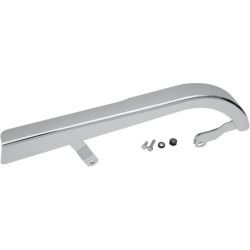 PartzBiz HD DS12020010 - Drag Specialties Chrome Rear Upper Belt Guard Cover Harley 00-05 FXD FXDWG | 1202-0010