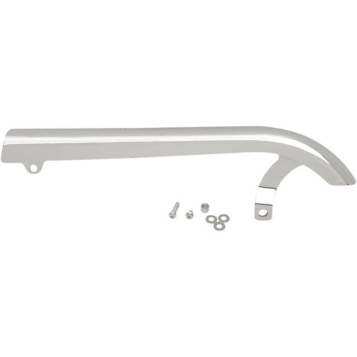 PartzBiz HD: 4417384-Drag Specialties Chrome Rear Upper Belt Guard Cover Harley 07-16 Dyna FXD/WG FLD | 1202-0108 PartzBiz HD: 4417384-Drag Specialties Chrome Rear Upper Belt Guard Cover Harley 07-16 Dyna FXD/WG FLD | 1202-0108