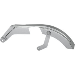 PartzBiz HD DSDS325201 - Drag Specialties Chrome Rear Upper Belt Guard Cover Harley 87-94 FXR FXLR | DS-325201