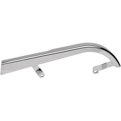 PartzBiz HD DS19020174 - Drag Specialties Chrome Rear Upper Belt Guard Cover Harley 90-99 Dyna FXD FXDWG | 1902-0174