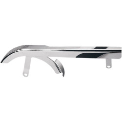 PartzBiz HD DSDS325205 - Drag Specialties Chrome Rear Upper Belt Guard Cover Harley 91-99 Sportster XL | DS-325205