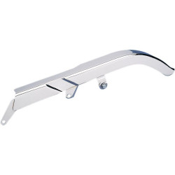 PartzBiz HD DSDS325199 - Drag Specialties Chrome Rear Upper Belt Guard Cover Harley 93-99 FXST FLST | DS325199