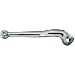 PartzBiz HD DSDS273915 - Drag Specialties คันเกียร์ Chrome สำหรับ Harley 84-94; 99 FXR FXRS FXRT