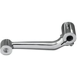 PartzBiz HD DSDS273925 - Drag Specialties Chrome Shift Lever สำหรับ Harley 86-90 XL 883 1100 1200