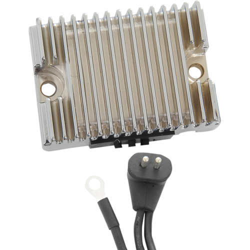 PartzBiz HD: 4417336-Drag Solid State Chrome Voltage Regulator Harley 84-88 Evo Big Twin Rep 74513-82 | 2112-0778 PartzBiz HD: 4417336-Drag Solid State Chrome Voltage Regulator Harley 84-88 Evo Big Twin Rep 74513-82 | 2112-0778