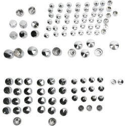 PartzBiz HD DS24010698 - Drag Specialties Chrome เครื่องยนต์มาตรฐาน Trans Primary Bolt Cover Kit สำหรับ Harley FLH 09-16 24010698 PartzBiz HD DS24010698 - Drag Specialties Chrome เครื่องยนต์มาตรฐาน Trans Primary Bolt Cover Kit สำหรับ Harley FLH 09-16 24010698