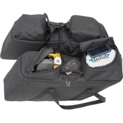 PartzBiz HD DS35010942 - Drag Specialties Collapsible Softail Luggage for Harley OEM Saddlebags 14-17 3501-0942