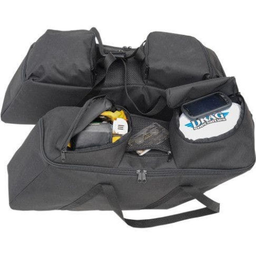 PartzBiz HD: 4417326-Drag Specialties Collapsible Softail Luggage for Harley OEM Saddlebags 14-17 3501-0942