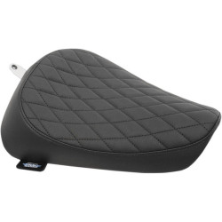 PartzBiz HD DS08040614 - Drag Specialties Diamond Stitch Low Profile Solo Seat for Harley Sportster 82-03 | 0804-0614 PartzBiz HD DS08040614 - Drag Specialties Diamond Stitch Low Profile Solo Seat for Harley Sportster 82-03 | 0804-0614