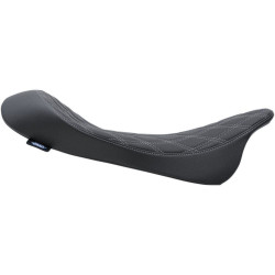 PartzBiz HD DS08011153 - Drag Specialties Double Diamond Silver Low Profile Solo Seat Harley FLH 08-19 2008-2019 Harley-Davidson Electra Glide Road Glide Road King Street Glide Tri Glide FLHT FLHR FLTR FLHX 0801-1153 08011153 PartzBiz HD DS08011153 - Drag Specialties Double Diamond Silver Low Profile Solo Seat Harley FLH 08-19 2008-2019 Harley-Davidson Electra Glide Road Glide Road King Street Glide Tri Glide FLHT FLHR FLTR FLHX 0801-1153 08011153