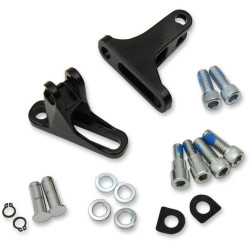 PartzBiz HD DS16210785 - Drag Specialties ชุดอุปกรณ์ยึดพักเท้าผู้โดยสารแบบสั้นสีดำเงาสำหรับ Harley 93-17 | 1621-0785 PartzBiz HD DS16210785 - Drag Specialties ชุดอุปกรณ์ยึดพักเท้าผู้โดยสารแบบสั้นสีดำเงาสำหรับ Harley 93-17 | 1621-0785