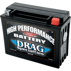 PartzBiz HD DS21130013 - Drag Specialties High Performance 350 CCA Cold Cranking Amps Battery 24H Harley | 2113-0013 Repl HD 66010-82B / YUASA YTX24HL-BS PartzBiz HD DS21130013 - Drag Specialties High Performance 350 CCA Cold Cranking Amps Battery 24H Harley | 2113-0013 Repl HD 66010-82B / YUASA YTX24HL-BS