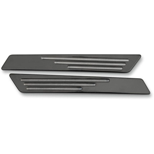 PartzBiz HD: 4417220-Drag Specialties Hotop Designs Black Saddlebag Hinge Inserts for Harley 14-15 - 3501-0963 PartzBiz HD: 4417220-Drag Specialties Hotop Designs Black Saddlebag Hinge Inserts for Harley 14-15 - 3501-0963