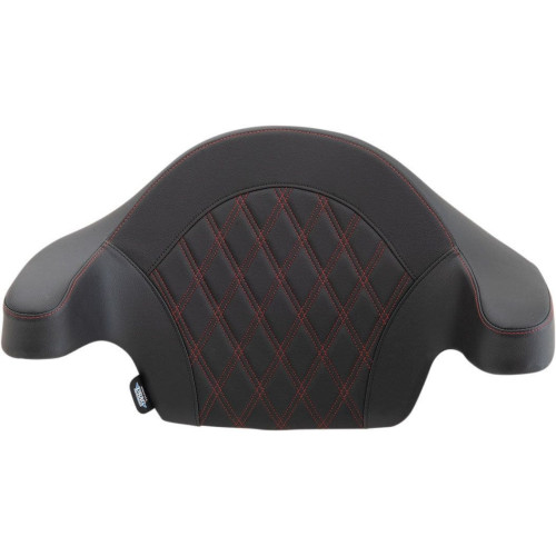 PartzBiz HD: 4417183-Drag Specialties King Pack Pad Red Double Diamond Harley Touring 14-23