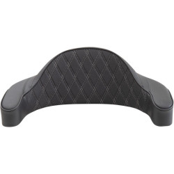 PartzBiz HD DS08220436 - Drag Specialties King Pack Pad Silver Double Diamond Harley Touring 86-13