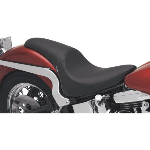 PartzBiz HD: 4417151-Drag Specialties Predator 2-Up Seat Smooth Black Harley Softail FLST FXST 84-99 PartzBiz HD: 4417151-Drag Specialties Predator 2-Up Seat Smooth Black Harley Softail FLST FXST 84-99