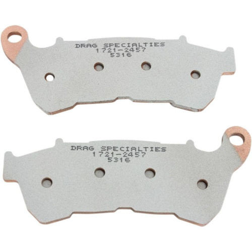 PartzBiz HD: 4417103-Drag Specialties Premium Sintered Front Brake Pads Harley Sportster XL 14-17 | 1721-2457 PartzBiz HD: 4417103-Drag Specialties Premium Sintered Front Brake Pads Harley Sportster XL 14-17 | 1721-2457