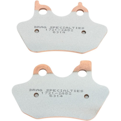 PartzBiz HD: 4417106-Drag Specialties Premium Sintered Front Rear Brake Pads Harley 05-07 Big Twin | 1721-2482 PartzBiz HD: 4417106-Drag Specialties Premium Sintered Front Rear Brake Pads Harley 05-07 Big Twin | 1721-2482