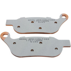 PartzBiz HD DS17212486 - ผ้าเบรคหลัง Drag Specialties Premium Sintered Harley Softail Dyna 08-17 | พ.ศ. 1721-2486