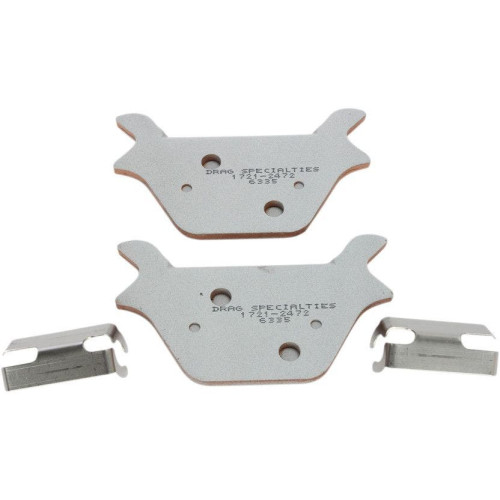 PartzBiz HD: 4417111-Drag Specialties Premium Sintered Rear Brake Pads Harley Softail Dyna 87-99 | 1721-2472 PartzBiz HD: 4417111-Drag Specialties Premium Sintered Rear Brake Pads Harley Softail Dyna 87-99 | 1721-2472
