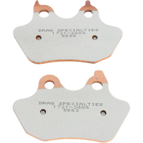 PartzBiz HD: 4417112-Drag Specialties Premium Sintered Rear Brake Pads Harley Softail FXST 06-17 | 1721-2484 PartzBiz HD: 4417112-Drag Specialties Premium Sintered Rear Brake Pads Harley Softail FXST 06-17 | 1721-2484