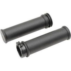 PartzBiz HD DS06300373 - Drag Specialties ปลอกแฮนด์ยางสไตล์ OEM ทดแทนสำหรับ Harley Cable Throttle | 0630-0373