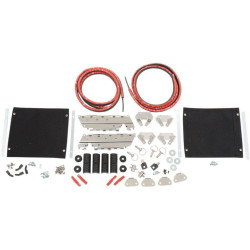 PartzBiz HD DS35011083 - Drag Specialties Saddlebag Latch Hardware Mounting Kit for Harley 93-13 FLH/T | 3501-1083