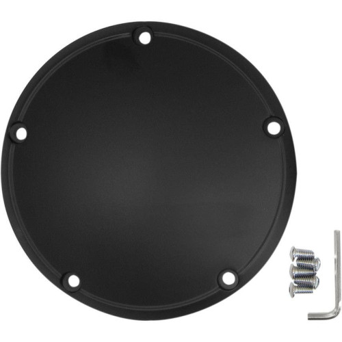 PartzBiz HD: 4417075-Drag Specialties Satin Black 5 Hole Die Cast Domed Derby Cover Harley Twin Cam | 1107-0363 PartzBiz HD: 4417075-Drag Specialties Satin Black 5 Hole Die Cast Domed Derby Cover Harley Twin Cam | 1107-0363