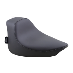PartzBiz HD DS08020638 - Drag Specialties Solo Smooth Harley Seat for 00-17 FXST/FLST | 0802-0638