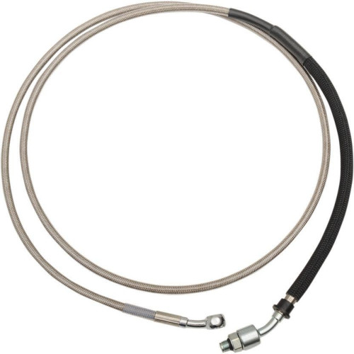 PartzBiz HD: 4416954-Drag Stainless Braided Stock Length Hydraulic Clutch Line Cable CVO & 14-16 FLH | 0661-0001