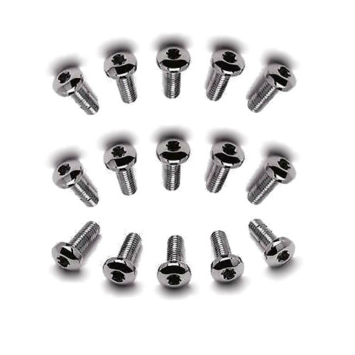 PartzBiz HD: 4416910-Dual Disc Front & Rear Chrome Plated Grade 8 Torx Rotor Bolts Harley 8793-5 & 9818-5 PartzBiz HD: 4416910-Dual Disc Front & Rear Chrome Plated Grade 8 Torx Rotor Bolts Harley 8793-5 & 9818-5