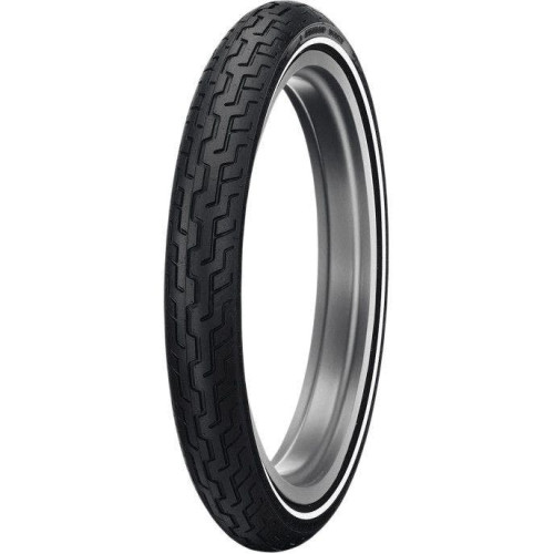 PartzBiz HD: 4416875-Dunlop D402 Series MH90-21 Medium White Wall Front Motorcycle Tire PartzBiz HD: 4416875-Dunlop D402 Series MH90-21 Medium White Wall Front Motorcycle Tire