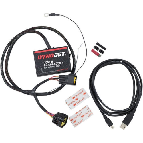 PartzBiz HD: 4416799-DynoJet 22-005 Power Commander V Performance Fuel Tuner 08-09 Yamaha YZF-R6 Fuel Injection Module Engine Performance Programmer Control Upgrade Tune