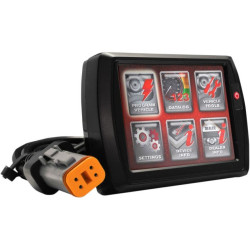 PartzBiz HD DS10202325 - DynoJet Black Power Vision PV-1 ECM แฟลชสำหรับ Harley Delphi EFI รุ่น 01-13 | พีวี-1บี