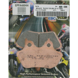 PartzBiz HD WP15-400EP - EBC Extreme Performance Sintered Front & Rear Brake Pads Harley Big Twin 00-07 | EPFA400HH PartzBiz HD WP15-400EP - EBC Extreme Performance Sintered Front & Rear Brake Pads Harley Big Twin 00-07 | EPFA400HH