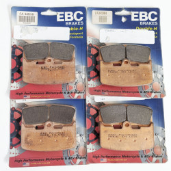PartzBiz HD WP15-345H x4 - EBC FA345HH Double-H Sintered Pads Rpl OE H0300-2AB Four Pack Buell XB 02-10 PartzBiz HD WP15-345H x4 - EBC FA345HH Double-H Sintered Pads Rpl OE H0300-2AB Four Pack Buell XB 02-10