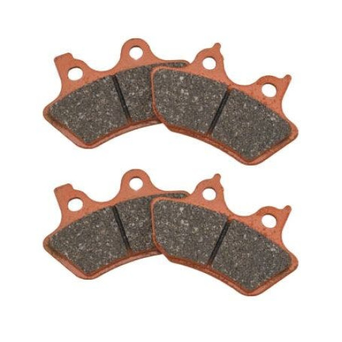 PartzBiz HD: 4416526-EBC FA400V x2 Semi Sintered Front/Rear Brake V Pads Harley Big Twin 00-07 PartzBiz HD: 4416526-EBC FA400V x2 Semi Sintered Front/Rear Brake V Pads Harley Big Twin 00-07
