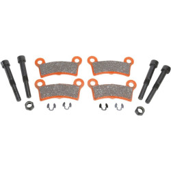 PartzBiz HD WP15-605/4V - EBC 83911-09B FA605/4V Semi Sintered Rear Brake Pads Harley Tri Glide 09-13 | FA605/4V PartzBiz HD WP15-605/4V - EBC 83911-09B FA605/4V Semi Sintered Rear Brake Pads Harley Tri Glide 09-13 | FA605/4V