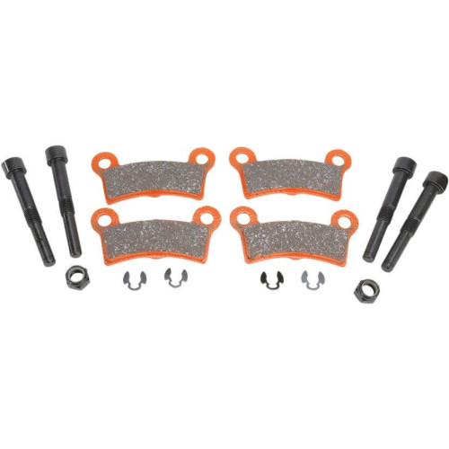 PartzBiz HD: 4416478-EBC 83911-09B FA605/4V Semi Sintered Rear Brake Pads Harley Tri Glide 09-13 | FA605/4V