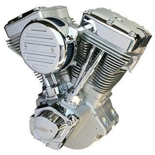 PartzBiz HD: 4416449-EL Bruto 298-272 Competition Series 127 ci เครื่องยนต์สมบูรณ์ขัดเงา 140hp ประสิทธิภาพการเปลี่ยนมอเตอร์อัพเกรดลูกบาศก์นิ้วสร้างสร้างแบบกำหนดเอง harley ใหม่มอเตอร์ไซค์แก๊สจักรยานชอปเปอร์ 298272
