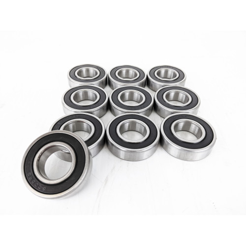 PartzBiz HD: 4416463-EPC 25mm Steel Wheel Bearing Front or Rear 6205RS Sealed Ball Bearings (10 Pack) PartzBiz HD: 4416463-EPC 25mm Steel Wheel Bearing Front or Rear 6205RS Sealed Ball Bearings (10 Pack)
