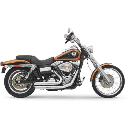 PartzBiz HD: 4416405-Bassani Chrome Firepower Firesweep 2:2 Exhaust for Harley Dyna Models 06-16 | 13113D PartzBiz HD: 4416405-Bassani Chrome Firepower Firesweep 2:2 Exhaust for Harley Dyna Models 06-16 | 13113D
