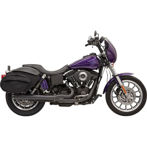 PartzBiz HD: 4416414-Bassani Black Road Rage 2 Into 1 Long Megaphone Exhaust Harley FXD 91-05 | 13321R PartzBiz HD: 4416414-Bassani Black Road Rage 2 Into 1 Long Megaphone Exhaust Harley FXD 91-05 | 13321R