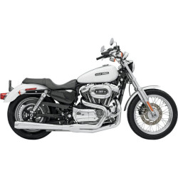 PartzBiz HD ds18001168 - Bassani Chrome Road Rage 2 Into 1 Long Muffler Exhaust Harley Sportster XL 04-13 | 14111J PartzBiz HD ds18001168 - Bassani Chrome Road Rage 2 Into 1 Long Muffler Exhaust Harley Sportster XL 04-13 | 14111J