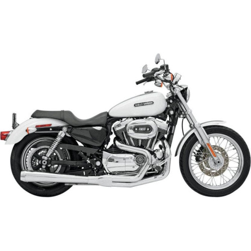 PartzBiz HD: 4416390-Bassani Chrome Road Rage 2 Into 1 Long Muffler Exhaust Harley Sportster XL 04-13 | 14111J PartzBiz HD: 4416390-Bassani Chrome Road Rage 2 Into 1 Long Muffler Exhaust Harley Sportster XL 04-13 | 14111J