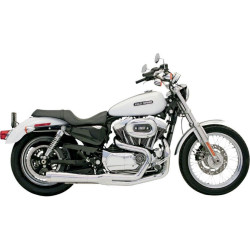 PartzBiz HD DS18001270 - Bassani Chrome Road Rage 2 Into 1 Short Upswept Muffler Exhaust Harley XL 86-03 | 14212J PartzBiz HD DS18001270 - Bassani Chrome Road Rage 2 Into 1 Short Upswept Muffler Exhaust Harley XL 86-03 | 14212J
